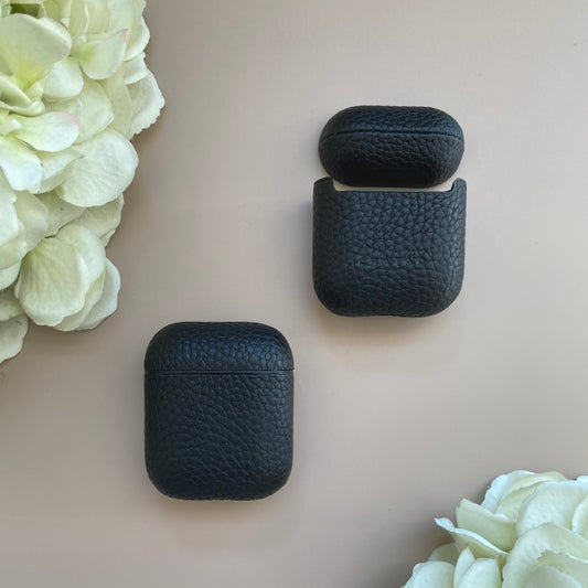 AirPods 1 / 2 Pebbled Leather Classic Case