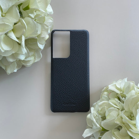 Samsung Galaxy S21 Ultra Pebbled Leather Classic Case 1